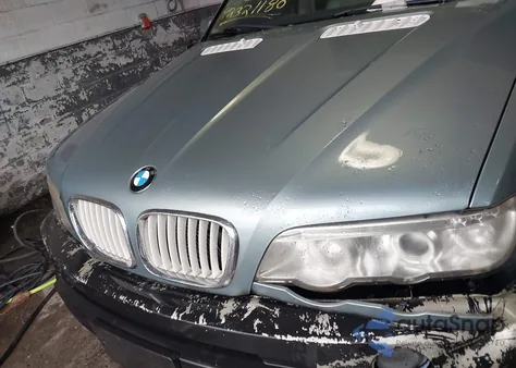 2002 BMW X5 4.4I из США, поврежденный, VIN 5UXFB33592LH35091